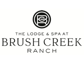 The Lodge & Spa at Brush Creek Ranch logo.