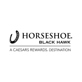 Horseshoe Black Hawk Logo