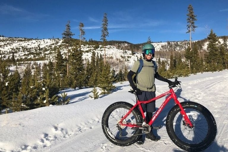 Fat Tire Snow Biking
