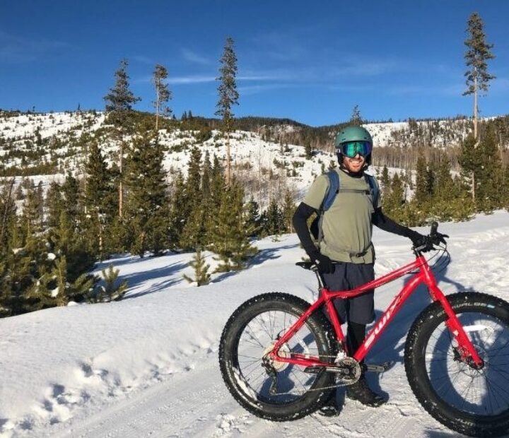 Fat Tire Snow Biking