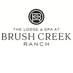 The Lodge & Spa at Brush Creek Ranch logo.
